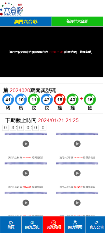 2024澳門每日開獎全覽,2024澳門天天開彩大全